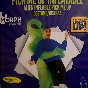 Morph Costumes Alien Inflatable Costume - Green
